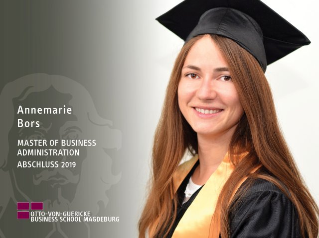 Annemarie Bors (MBA-Abschluss 2019)